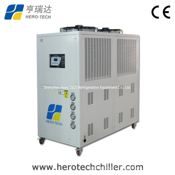 Low Noise Industrial 35kw Air Cooled Chiller for Broaching and Milling Machine